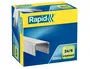 Rapid Grapas 24/6 Galvanizada Caja de 5000 Unidades