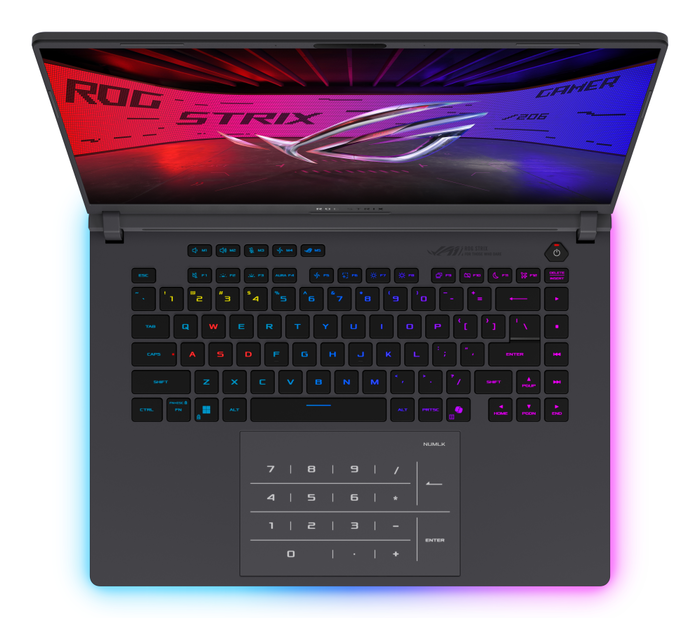 ASUS ROG Strix G16 G615JPR-S5003 - Portátil Gaming 16" WQXGA 240Hz - Intel Core i7-14650HX, 32GB RAM, 1TB SSD, NVIDIA RTX 5070 8GB, Sin SO, Teclado QWERTY Español, Gris Eclipse
