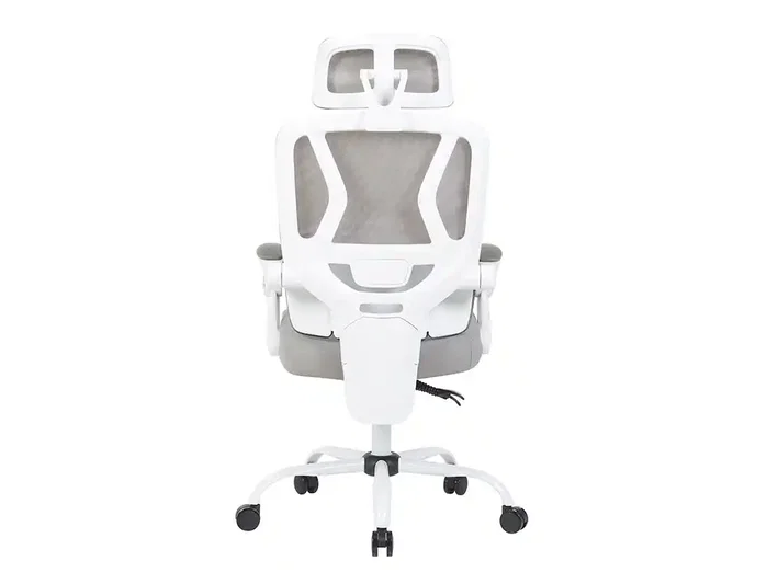 Q-connect Silla Reggio Ergonómica Gris y Blanco Q-connect Silla Reggio Ergonómica Gris y Blanco