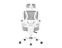 Q-connect Silla Reggio Ergonómica Gris y Blanco