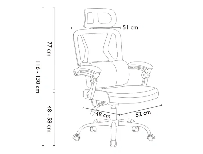 Q-connect Silla Reggio Ergonómica Gris y Blanco Q-connect Silla Reggio Ergonómica Gris y Blanco