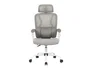 Q-connect Silla Reggio Ergonómica Gris y Blanco