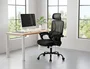 Q-connect Silla Reggio Ergonómica Gris y Blanco