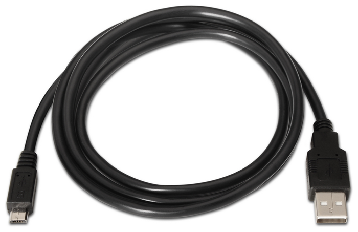 Aisens Cable USB 2.0 Tipo A Macho a Micro USB B Macho, 3m, Negro Aisens Cable USB 2.0 Tipo A Macho a Micro USB B Macho, 3m, Negro