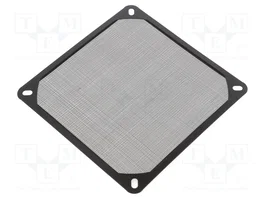 Akasa Filtro de Aluminio Ø140mm Negro