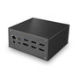 Lindy 43378 Base para portátil y replicador de puertos USB 3.2 Gen 2 Type-C Gris