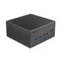 Lindy 43378 Base/Docking Station para Portátil con USB-C, Ethernet 100 Mbit/s, 2x HDMI, DisplayPort, Lector SD y 6 Puertos USB - Gris