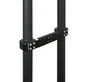 B-Tech BT7862 Adaptador para Poste Doble Twin Pole, Negro, Capacidad Máxima de Peso 40 kg