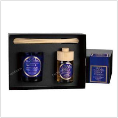 Cerabella Setperf25 Vela+Mikado Sandal-Patchouli 23x16,6x8,3 cm Cerabella Setperf25 Vela+Mikado Sandal-Patchouli 23x16,6x8,3 cm