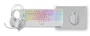 Mars gaming Combo Gaming 4en1 MCP124PRO Blanco/Negro RGB 3200DPI