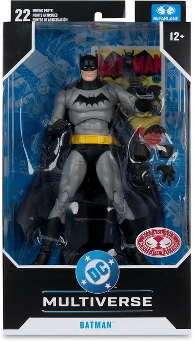 McFarlane Toys DC Multiverse Figura de Acción Batman (Batman #1) 18 cm (Platinum Edition)
