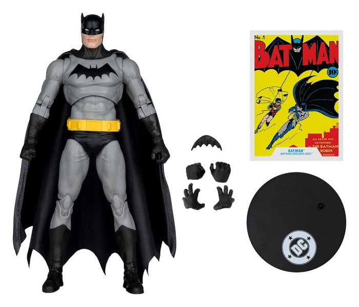 McFarlane Toys DC Multiverse Figura de Acción Batman (Batman #1) 18 cm (Platinum Edition)