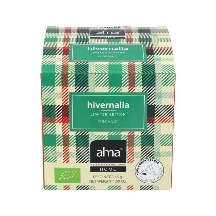 ALMA HOME HIVERNALIA Infusión 15 pirámides ECO VEGAN ALMA HOME HIVERNALIA Infusión 15 pirámides ECO VEGAN