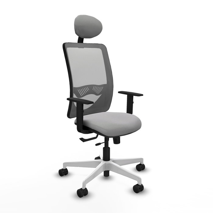 PIQUERAS Y CRESPO Silla de oficina Zulema Gris con mecanismo Sincro/Traslack PIQUERAS Y CRESPO Silla de oficina Zulema Gris con mecanismo Sincro/Traslack