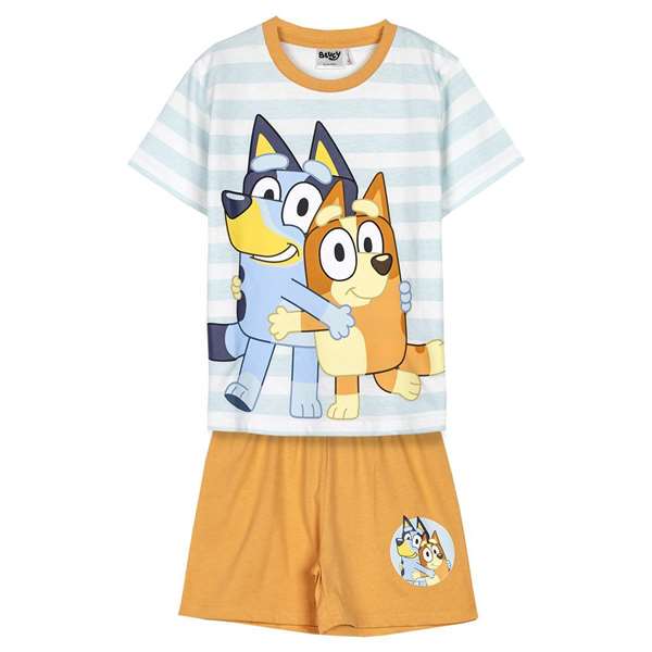 Cerdá Pijama Corto Single Jersey Bluey Talla 2 Años