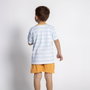 Cerdá Pijama Corto Single Jersey Bluey Talla 3 Años Color Azul Claro