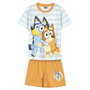 Cerdá Pijama Corto Single Jersey Bluey Talla 3 Años Color Azul Claro