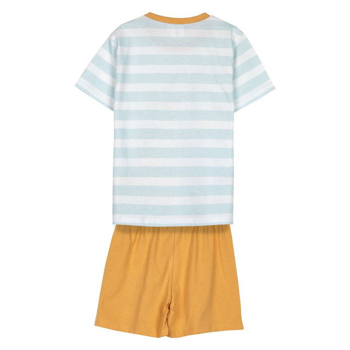 Cerdá Pijama Corto Single Jersey Bluey Talla 3 Años Color Azul Claro