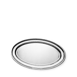 Supreminox Fuente Oval de Acero Inoxidable, Ligera, 30 x 20 cm - Orfebrería