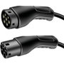 LogiLink Cable de carga para coche eléctrico Tipo 2 22kW 32A 10m Negro + Bolsa