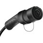 LogiLink Cable de carga para coche eléctrico Tipo 2 22kW 32A 10m Negro + Bolsa