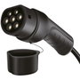 LogiLink Cable de carga para coche eléctrico Tipo 2 22kW 32A 10m Negro + Bolsa