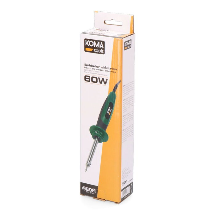 Koma Tools Soldador S-60 60w 230v Tipo Lápiz Con Empuñadura Suave