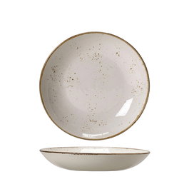 Steelite Craft Bol Coupe Blanco - Plato Bol Coupe de Vitro Porcelana, 20.5 cm (Set de 12)