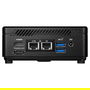 MSI Cubi 5 12M-022BDE Mini PC Barebone Intel Core i3 1215U Wi-Fi 6E Negro sin OS
