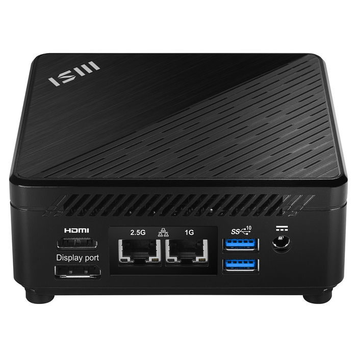 MSI Cubi 5 12M-022BDE Mini PC Barebone Intel Core i3 1215U Wi-Fi 6E Negro sin OS