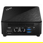 MSI Cubi 5 12M-022BDE Mini PC Barebone Intel Core i3 1215U Wi-Fi 6E Negro sin OS