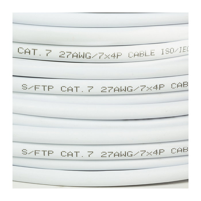 LogiLink Patchkabel PrimeLine Cat.7 S/FTP Blanco 100 m