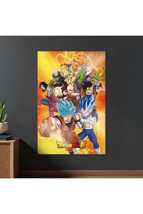Sd Toys Póster 3D Universal Survival Heroes Dragon Ball Super 58x38 cm