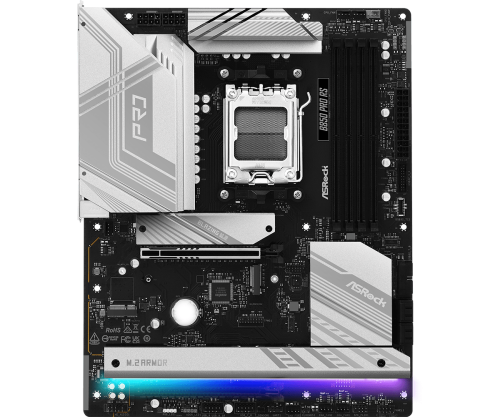 ASRock Placa Base AMD B850 Pro RS Socket AM5 ATX DDR5 M.2 SATA 90-MXBQK0-A0UAYZ ASRock Placa Base AMD B850 Pro RS Socket AM5 ATX DDR5 M.2 SATA 90-MXBQK0-A0UAYZ