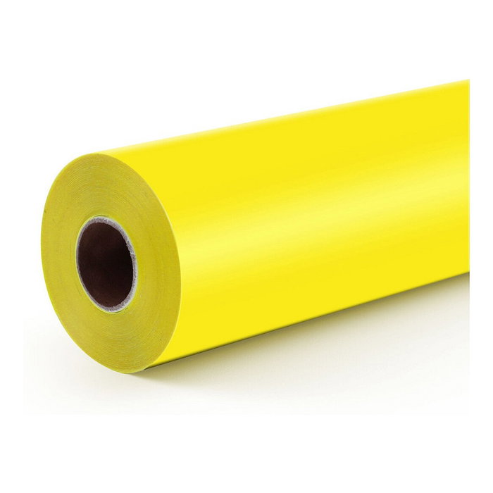 LOKLiK Europe Vinilo de Termotransferencia Liso Amarillo Mate 30,5 x 180 cm