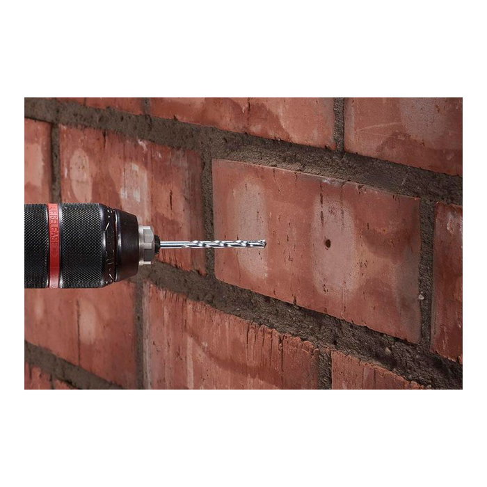 Wolfcraft Juego Brocas para Piedra y Madera 9 Piezas ø4-8mm