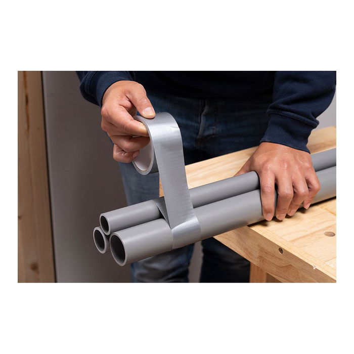 Black+Decker Cinta Americana Universal Plata 48 mm x 10 m