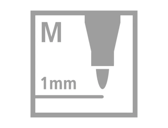 Stabilo Rotulador Pen 68 Acuarelable Estuche 24 Colores Estándar + 6 Colores Neón Trazo 1 mm