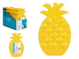 Leknes Acumulador Frío Piña 13 cm x 20 cm x 1.5 cm Plástico Amarillo (Set de 24)