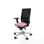 PIQUERAS Y CRESPO Silla de oficina Horna Rosa y Negro