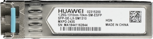 HUAWEI eKit SFP-GE-LX-SM1310 Transceptor SFP Fibra Óptica 1000 Mbit/s eSFP LC 1310 nm 10 km Metal HUAWEI eKit SFP-GE-LX-SM1310 Transceptor SFP Fibra Óptica 1000 Mbit/s eSFP LC 1310 nm 10 km Metal
