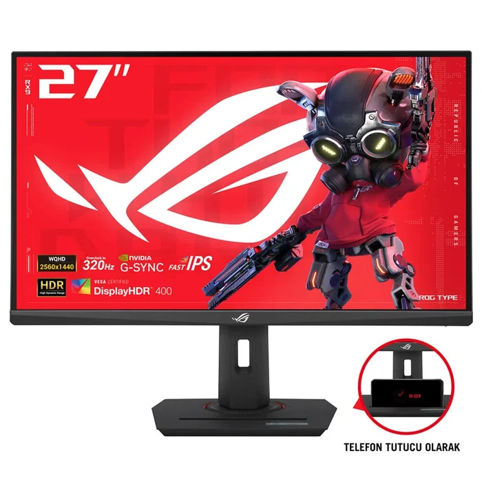 Asus ROG Strix XG27ACMS Monitor Gaming 27'' Quad HD 320 Hz