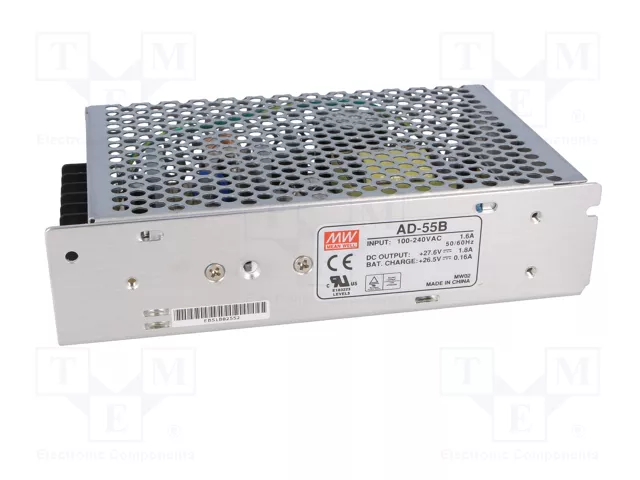 MEAN WELL AD-55B Alimentador Buffer de Módulo 53,92W 27,6VDC