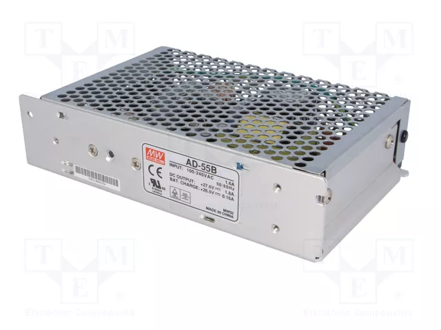 MEAN WELL AD-55B Alimentador Buffer de Módulo 53,92W 27,6VDC