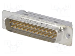 HARTING Conector D-Sub 25 pines macho recto IDC