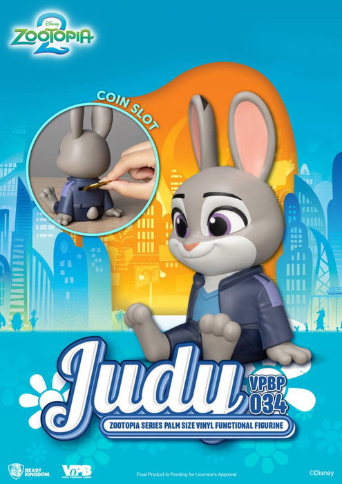 Zootrópolis Vinyl huchas Judy 15 cm