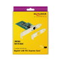 DeLOCK 89942 Tarjeta de Red Interna Gigabit LAN PCI Express x1 1x RJ45 con Controlador Intel I210 para Windows y Linux
