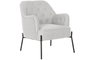 DKD Home Decor Sillón Beige y Negro 73 x 79.5 x 65 cm Poliester Metal