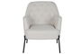 DKD Home Decor Sillón Beige y Negro 73 x 79.5 x 65 cm Poliester Metal