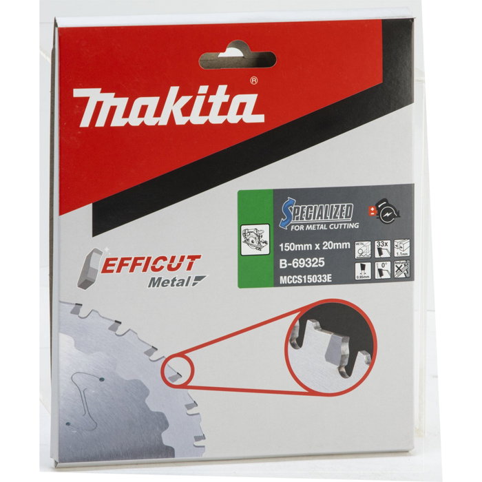 Makita EFFICUT Disco de sierra circular 150x20x33Z B-69325 Makita EFFICUT Disco de sierra circular 150x20x33Z B-69325